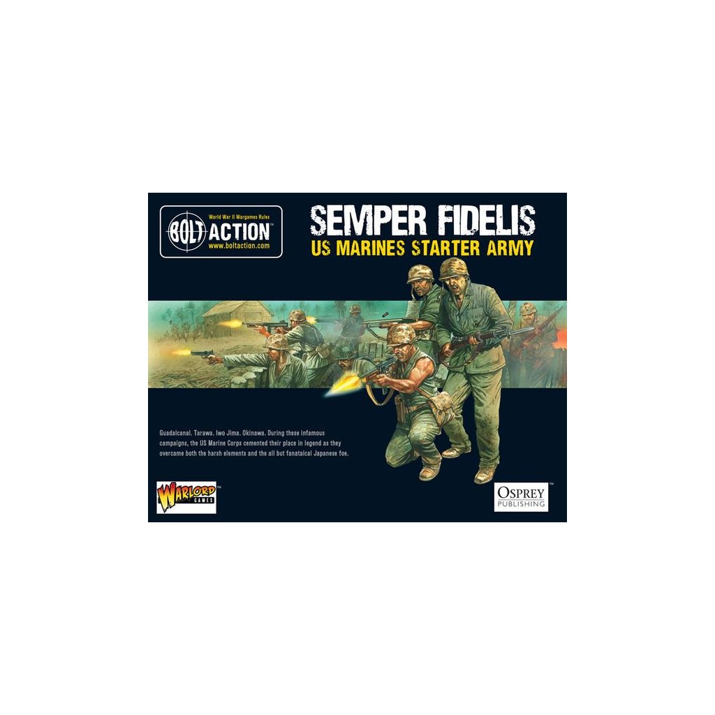 Bolt Action - Semper Fidelis - US Marines Starter Army