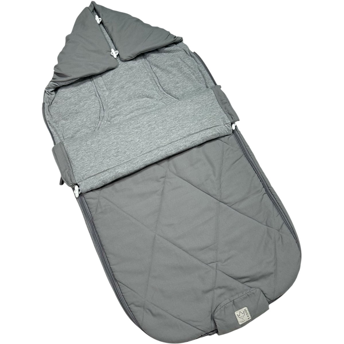 KaiserKaiser   AURORA Sommer Kinderwagenfusssack light grey