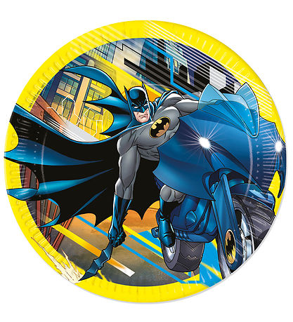 Decorata Party Pappteller - 8er-Pack - 23 cm - Batman Rogue Rage