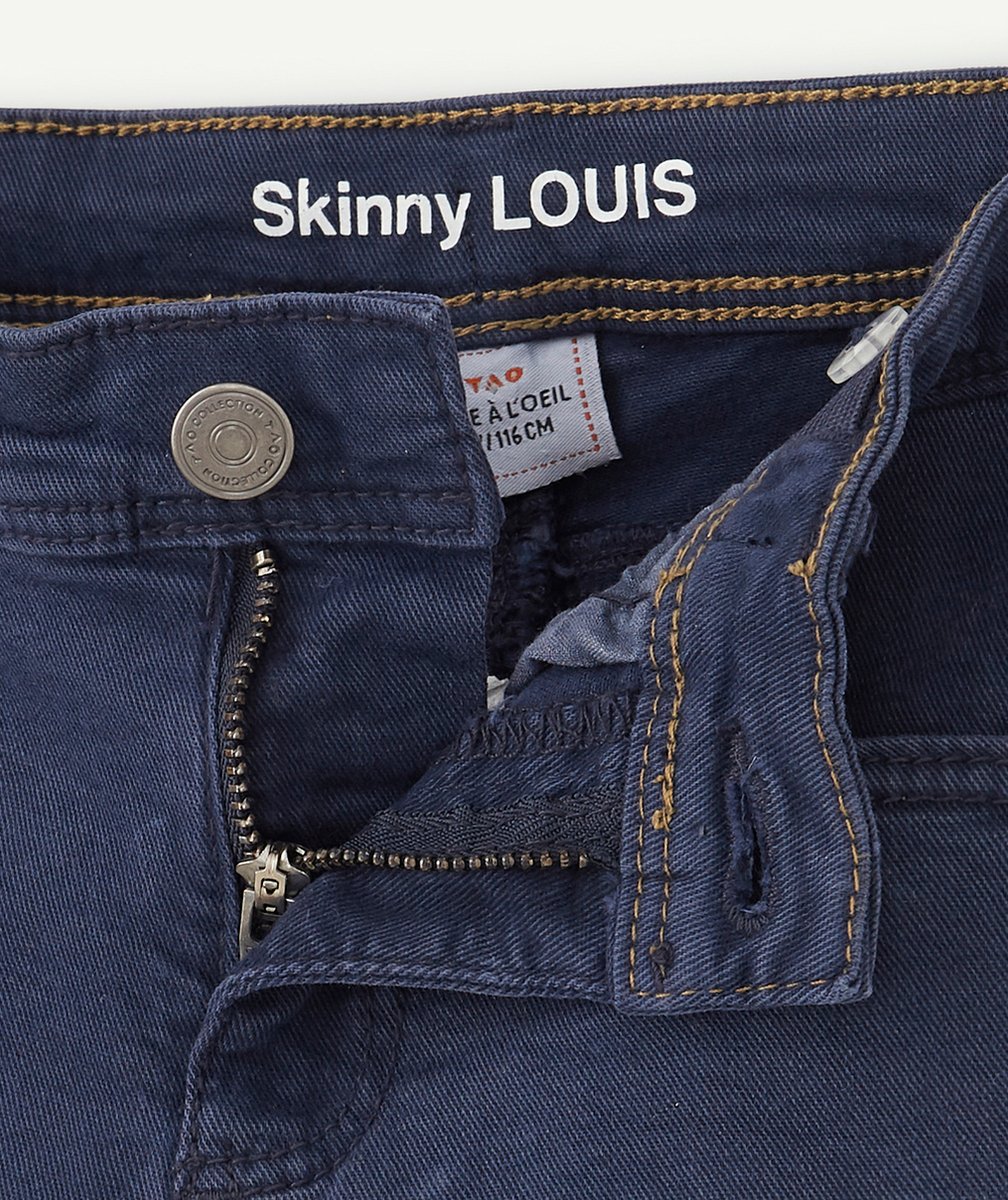 LOUIS LE PANTALON SKINNY BLEU GARÇON