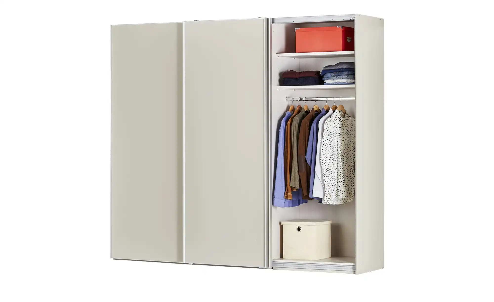 Schwebetürenschrank, 3-türig Duett