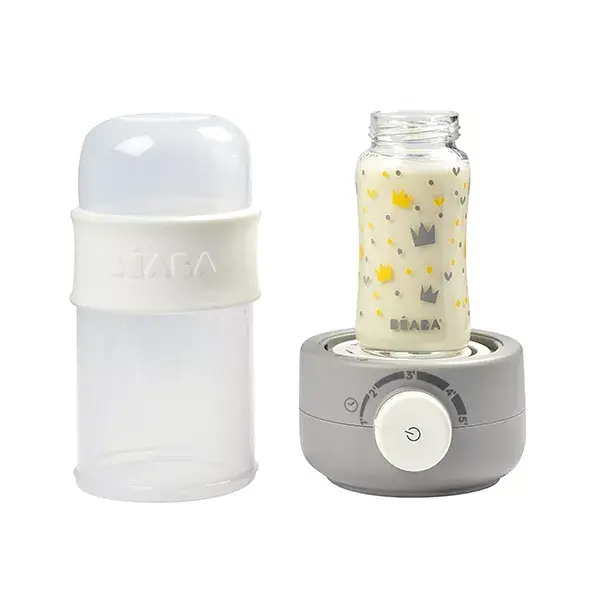 Béaba Biberonnerie Baby Milk Second Grey Chauffe Biberon Vapeur