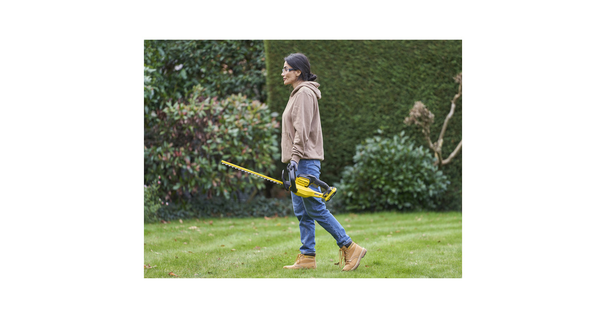 Stanley18V FATMAX V20 accu heggenschaar - 2.0Ah accu  (Geel/zwart, 50 cm,  Accu en oplader inbegrepen)