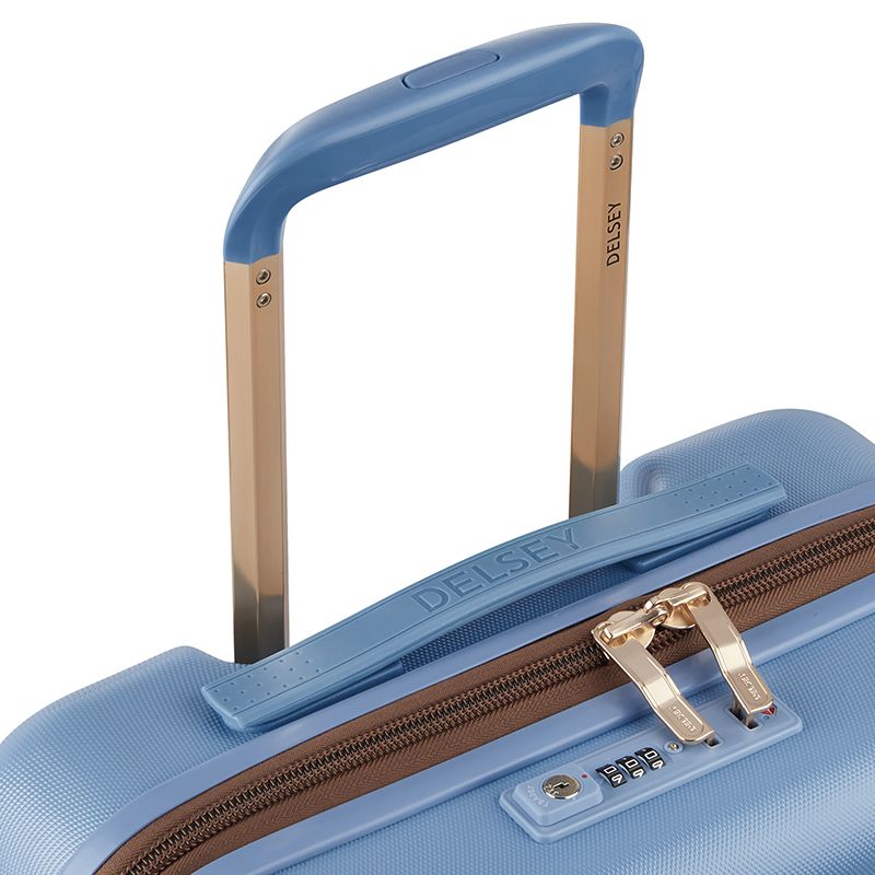 Valise cabine rigide 55cm Freestyle Slim Bleu
