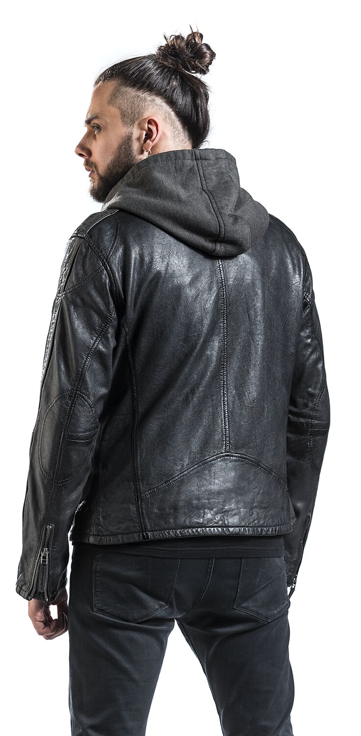 Steep Slim Fit Lasanv | Gipsy Veste en cuir