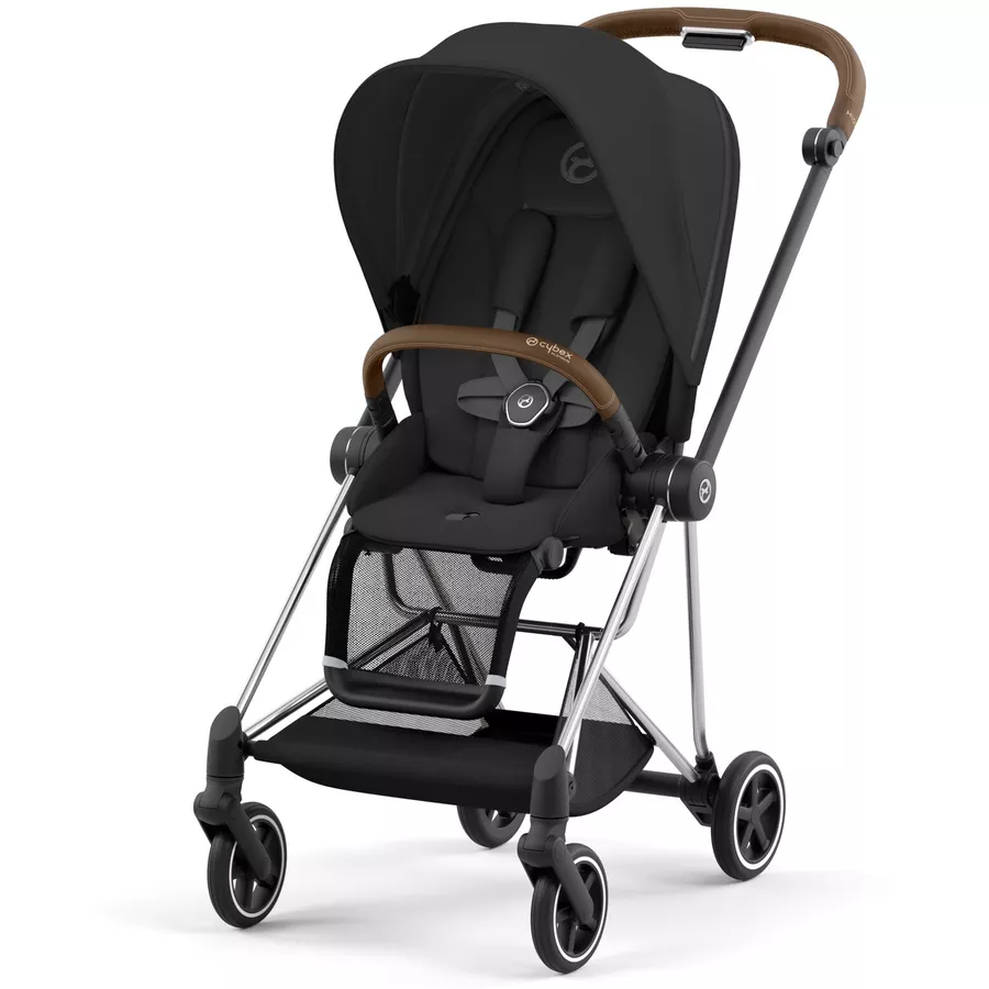 cybex PLATINUM Kombikinderwagen New Mios Chrome Brown Sepia Black