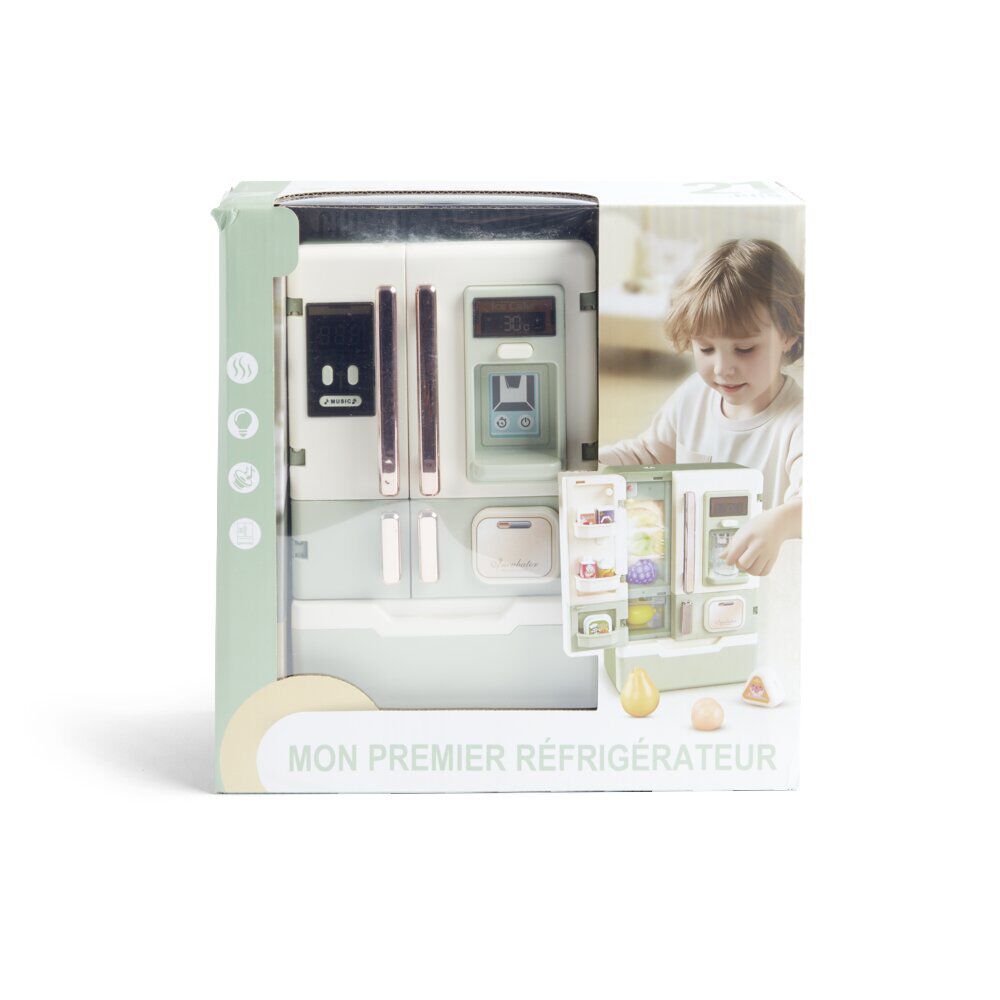 Réfrigérateur factice enfant sonore et lumineux 15,5x9,5xH23,5cm