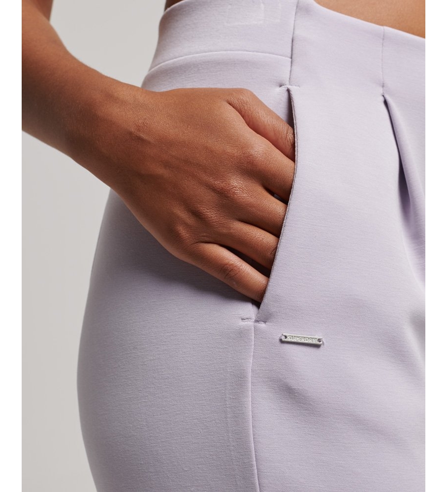 Calça Jogger Superdry Flex Slim Fit, lilás