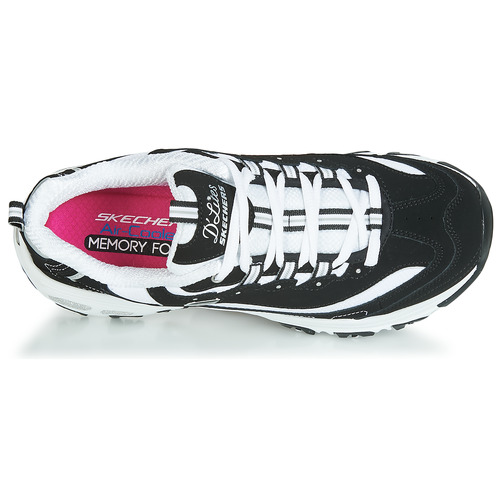 Skechers - D'LITES - Noir / Blanc