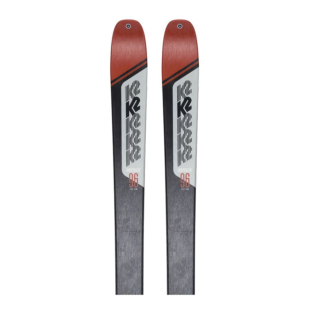 K2 WAYBACK 96 - Skis randonné Homme grey/black