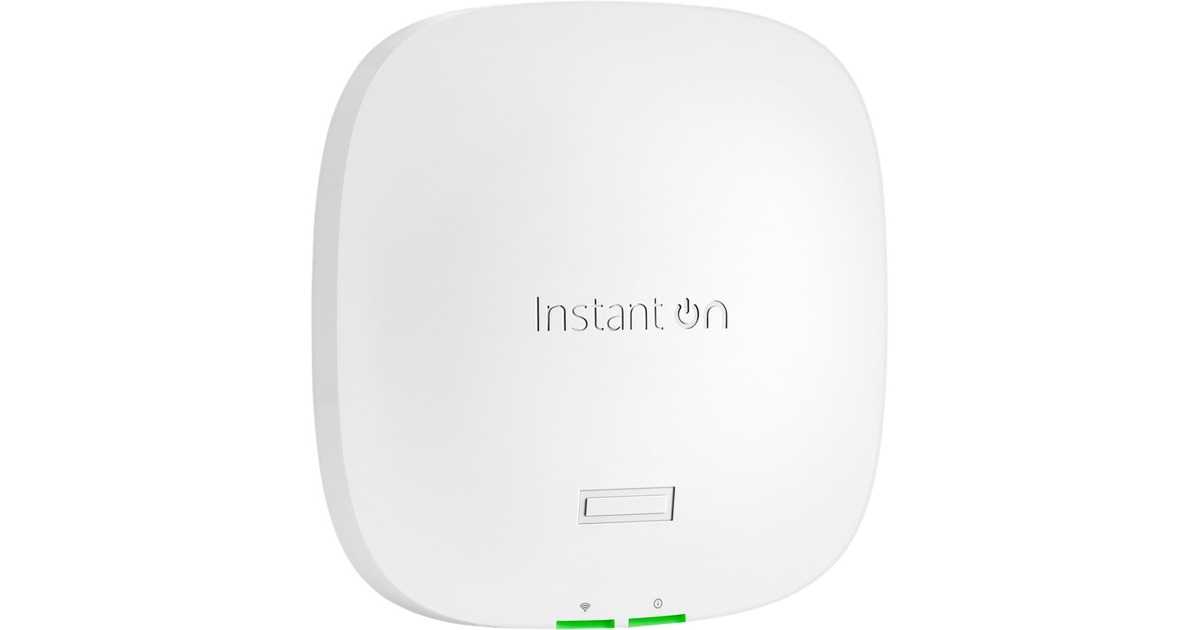 Hewlett Packard EnterpriseInstant On Bundle Dual Radio (EU) AP21 access point  (incl. 12V adapter, Wi‑Fi 6 2x2)