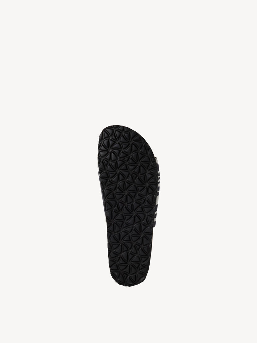 Leren Slipper - zwart