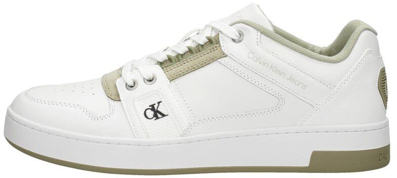 Calvin Klein Cupsole Laceup Basket Low LTH wit