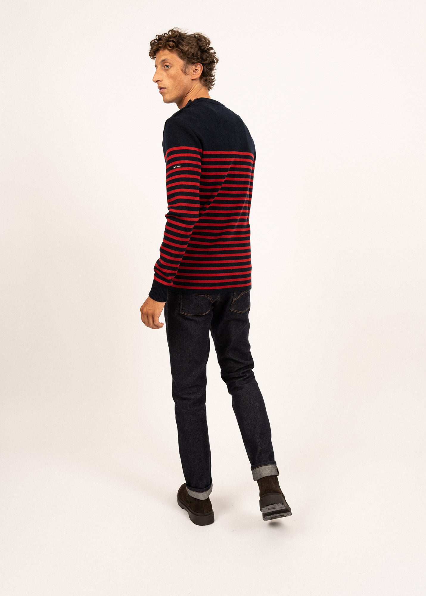Pull marin rayé Rochefort