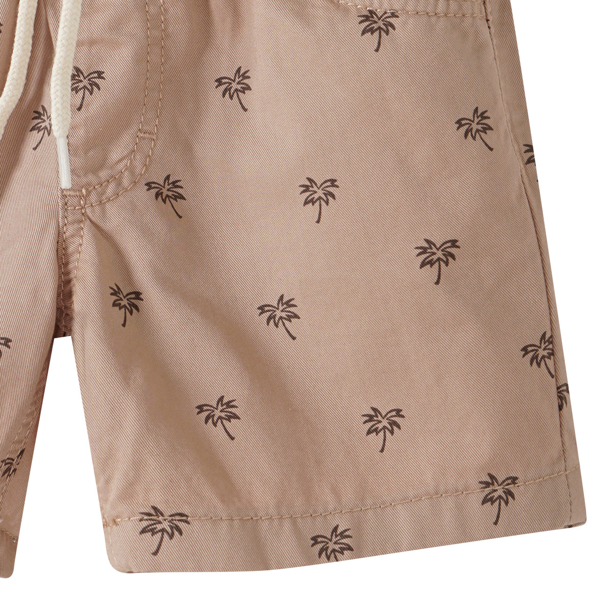 Famy Jungen Shorts mit Tunnelzug beige