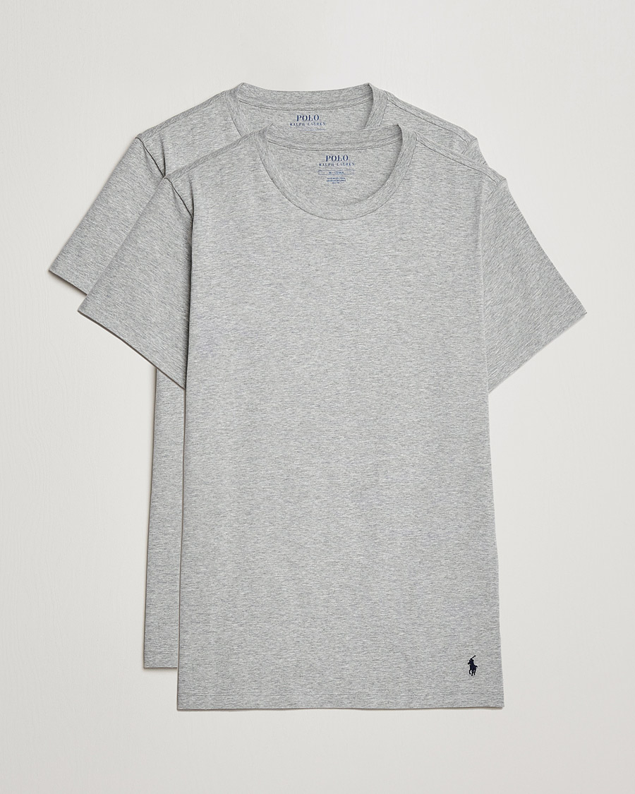 Polo Ralph Lauren 2-Pack Cotton Stretch T-Shirt Andover Heather