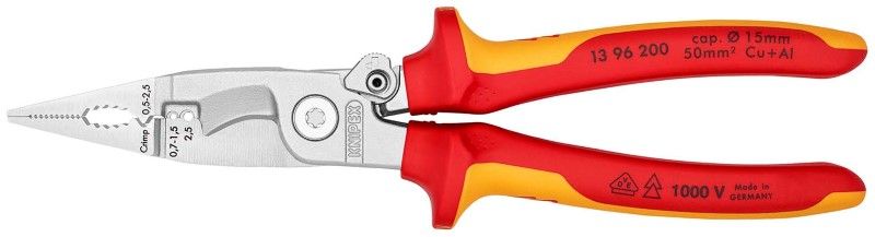 Knipex 1396200 Elektro-Installatietang VDE
