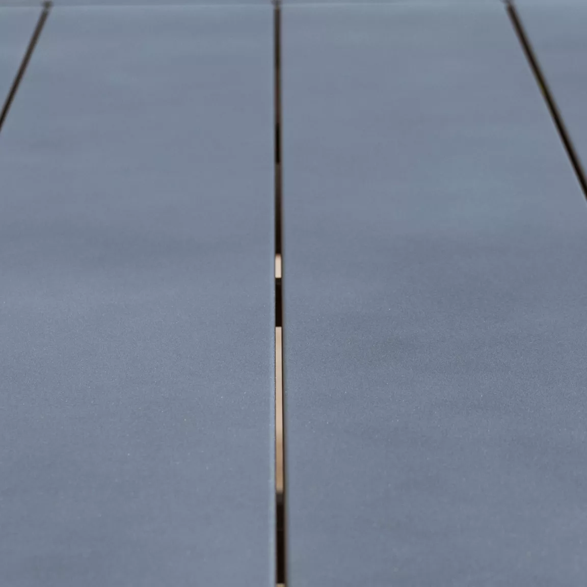 Table de jardin rectangulaire aluminium 10 places (240 x 118 cm) Elba Gris anthracite