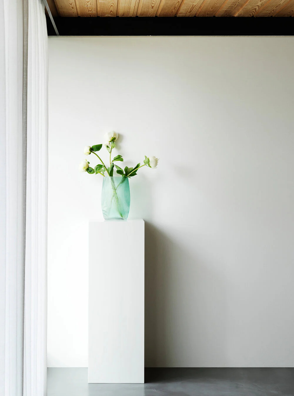 Normann Copenhagen  Tide vase, blå - H: 28 cm.