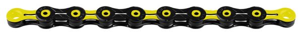Chaine KMC DLC11 118 Maillons 11V Noir Jaune