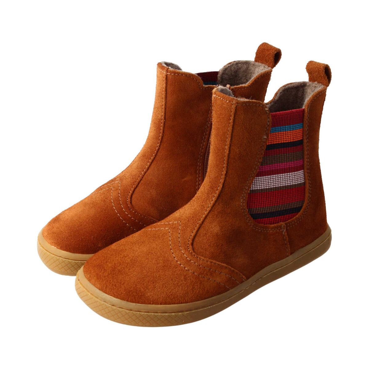 ML4110-F9 chestnut CHELSEA-CITY velours fleece zipper Weite/M