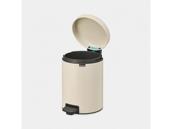 Brabantia NewIcon, 5 l, Rund, Beige, Pedal, Belgia, 20,5 cm