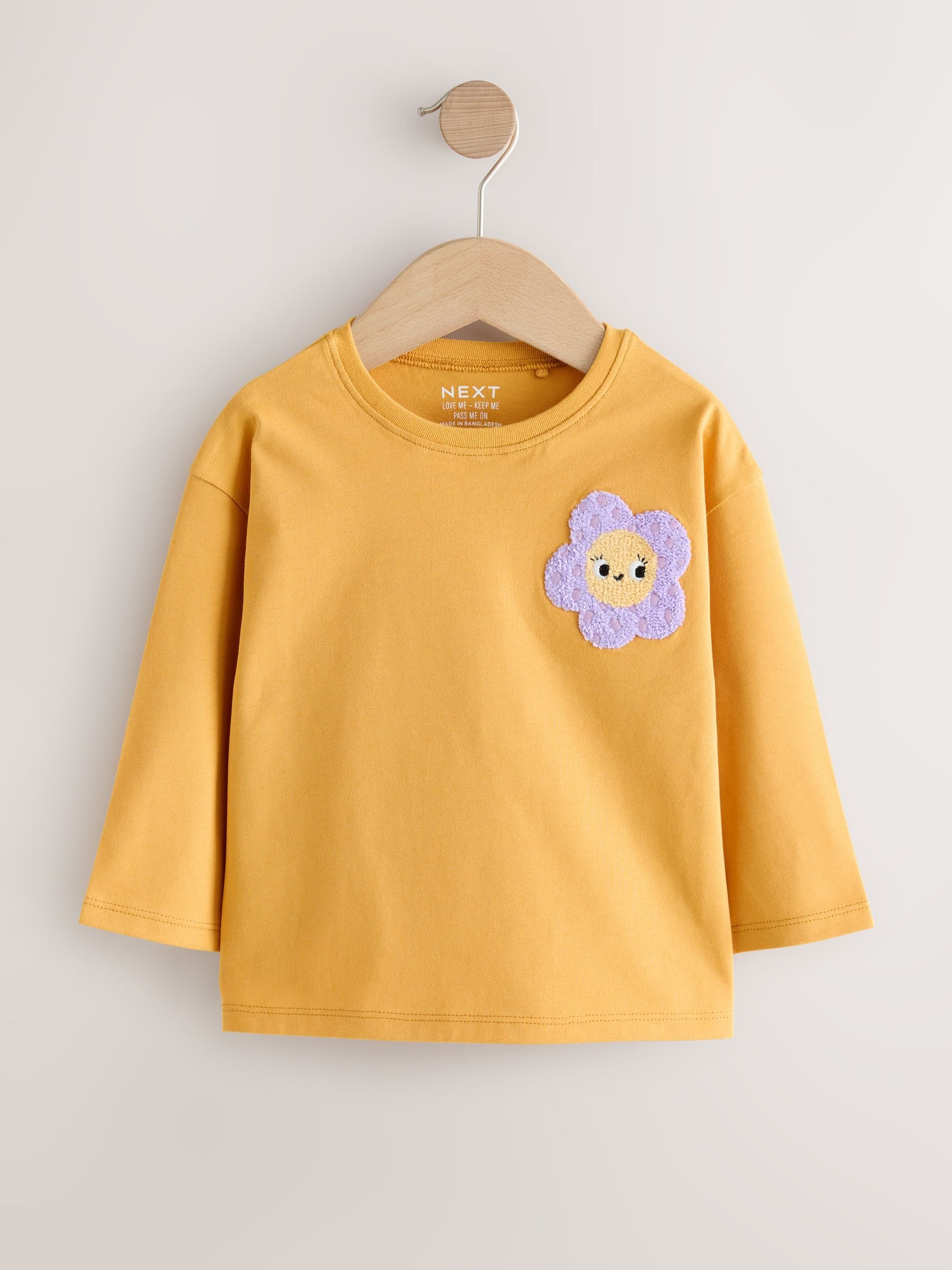 Eenhoornprint - Character tops met lange mouwen verpakking van 3 (3mnd -7jr)