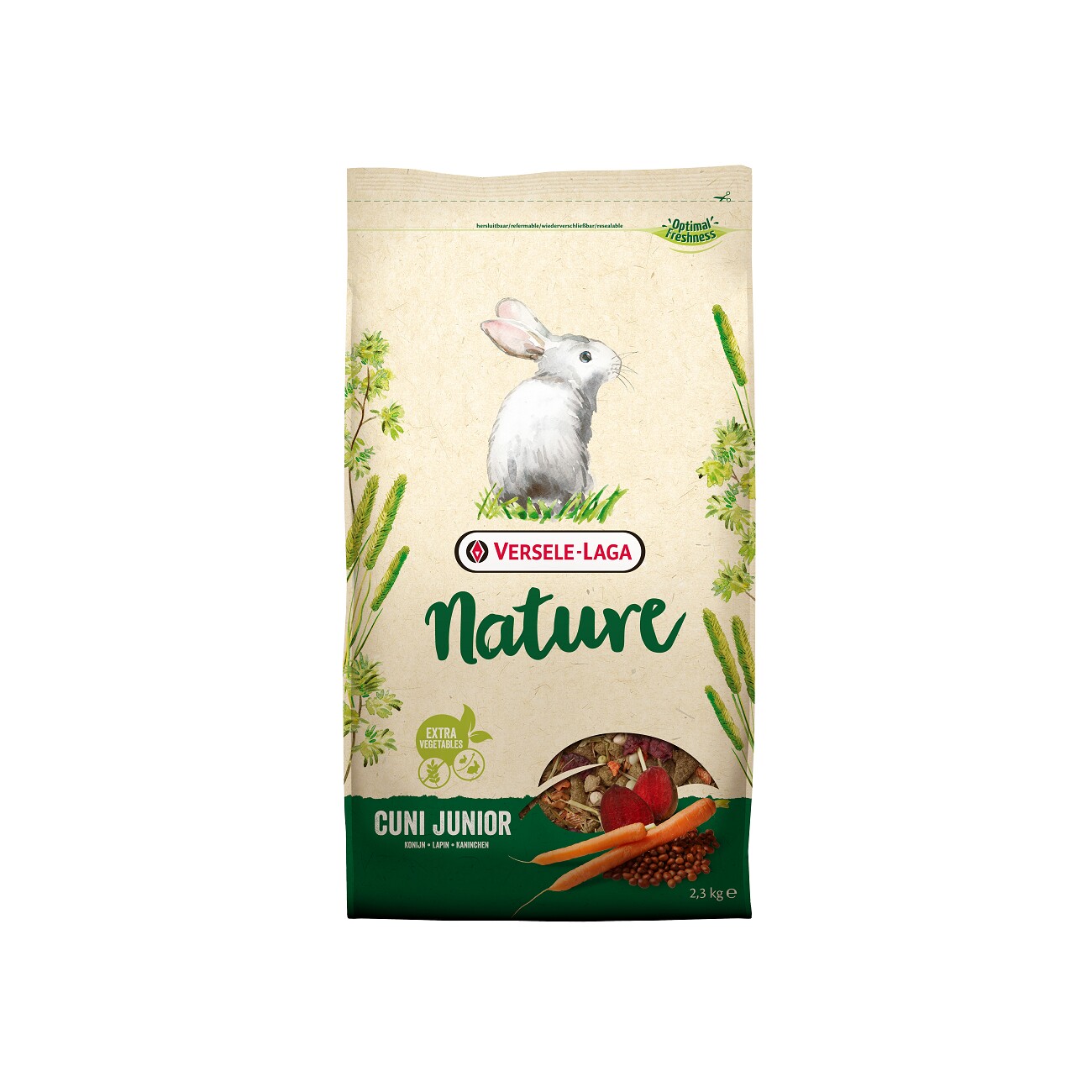 Versele-Laga Nature Cuni Junior für Kaninchen 2,3 kg
