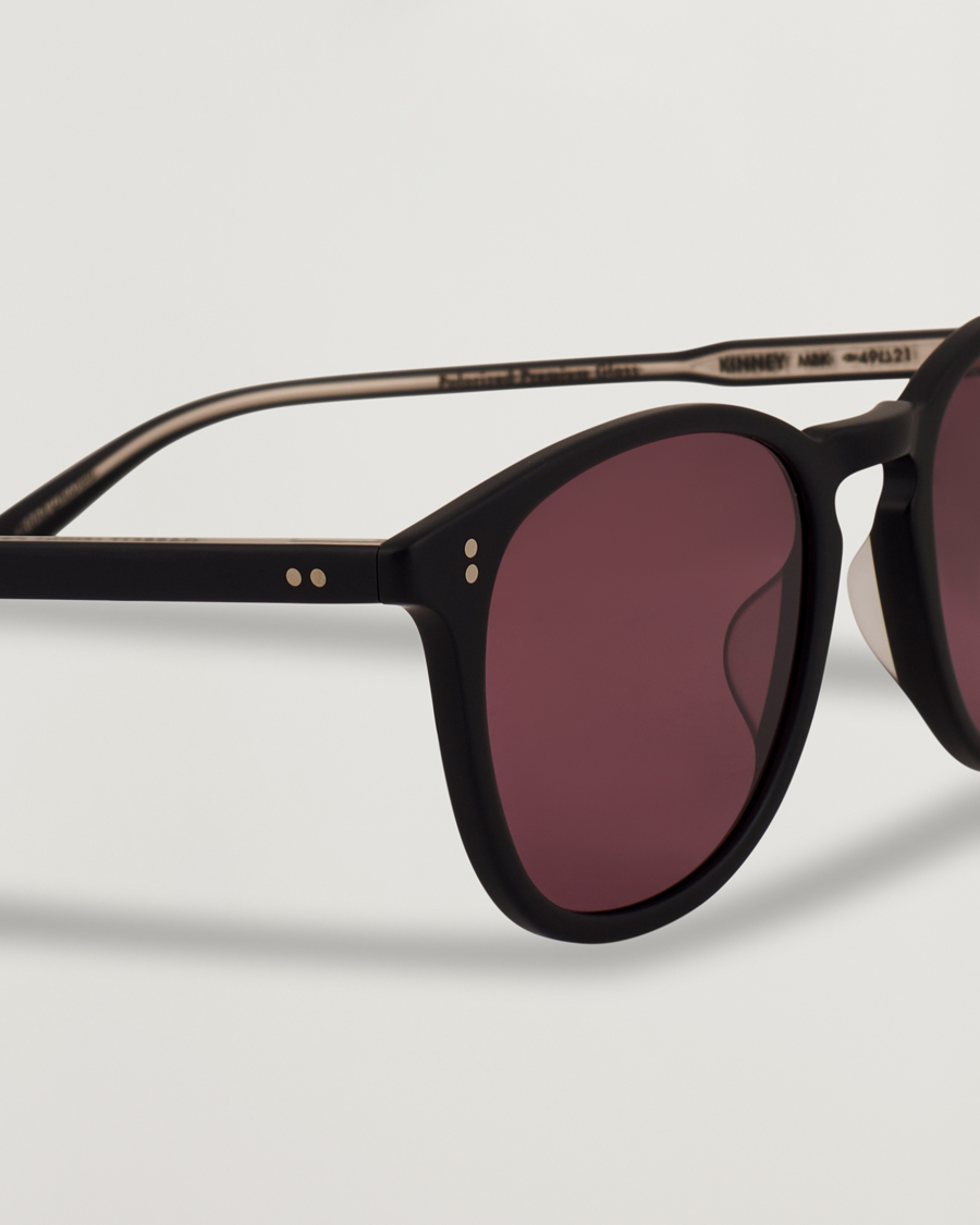 Garrett Leight Kinney 49 Sunglasses Black