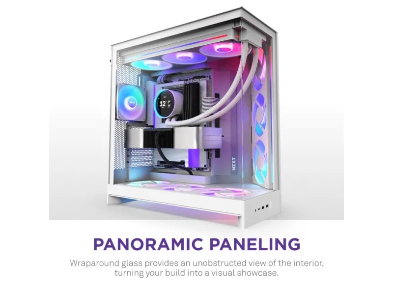 NZXT - - ingen strømforsyning - USB/Lyd