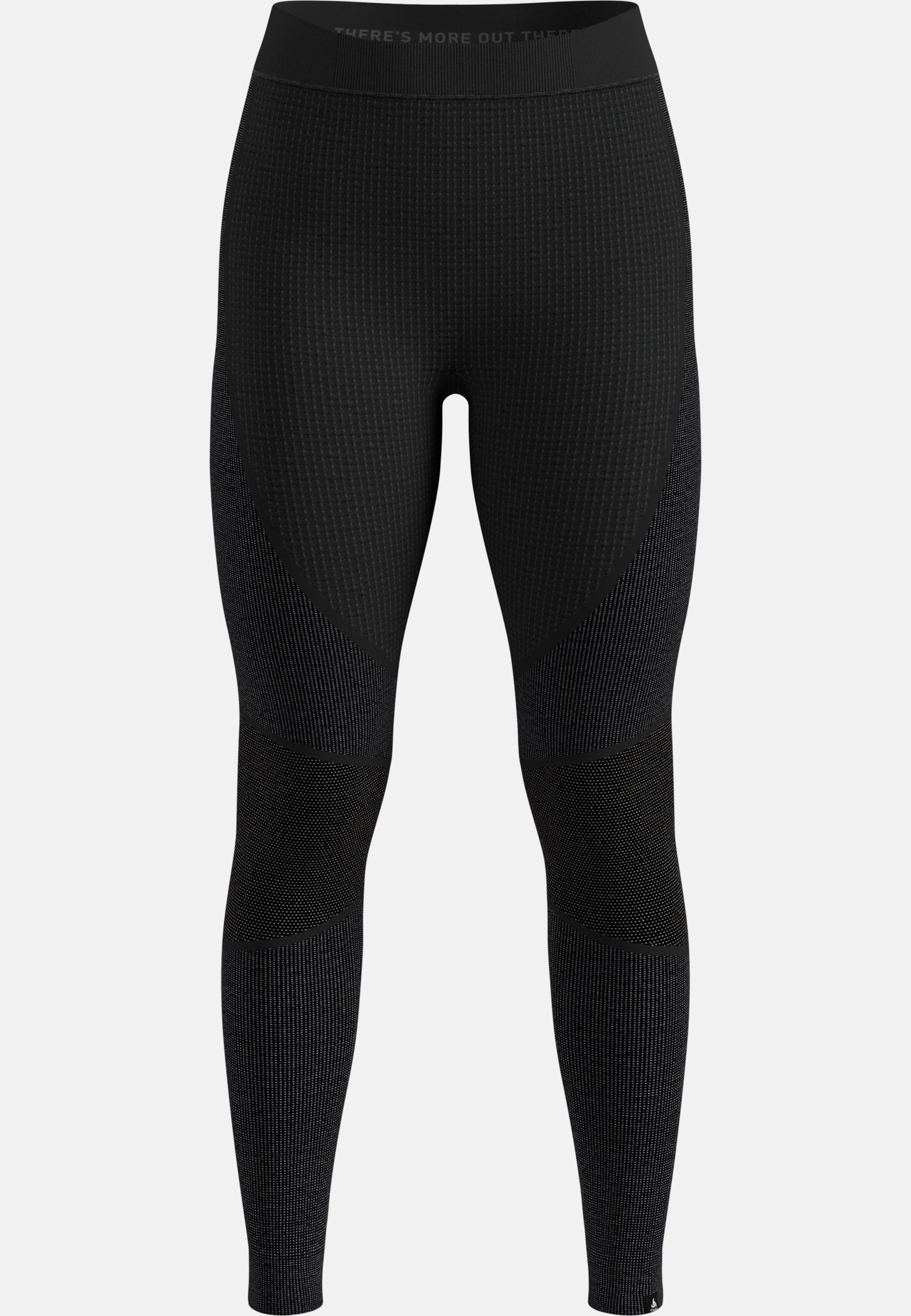 Lange Seamless Performance Wool Funktionstights in black