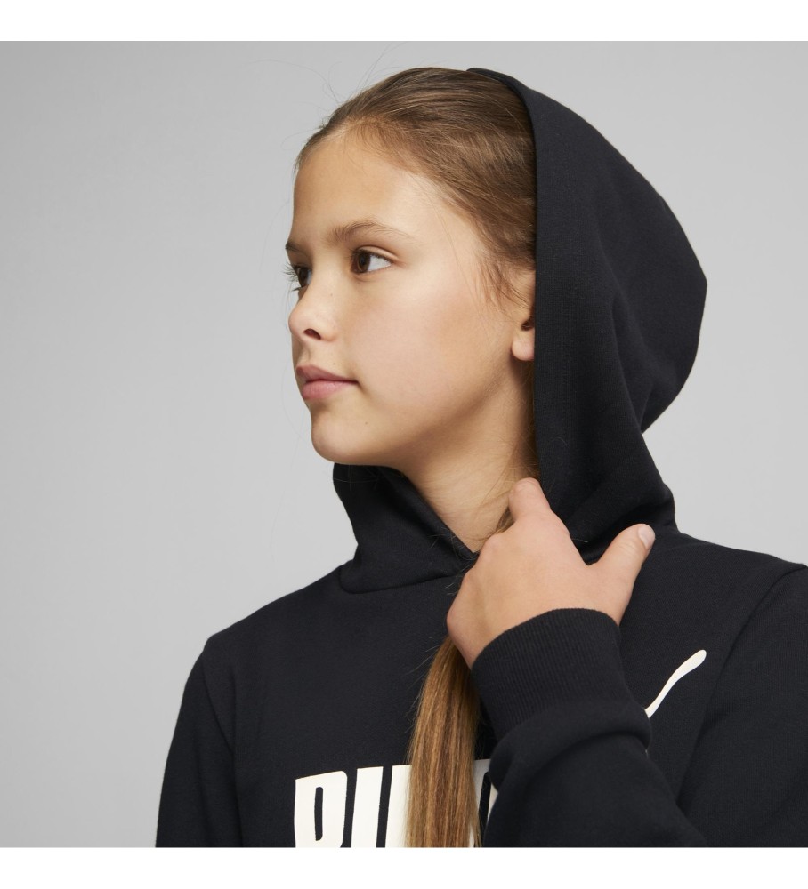 Vestido com capuz Puma Essential Logo - Preto
