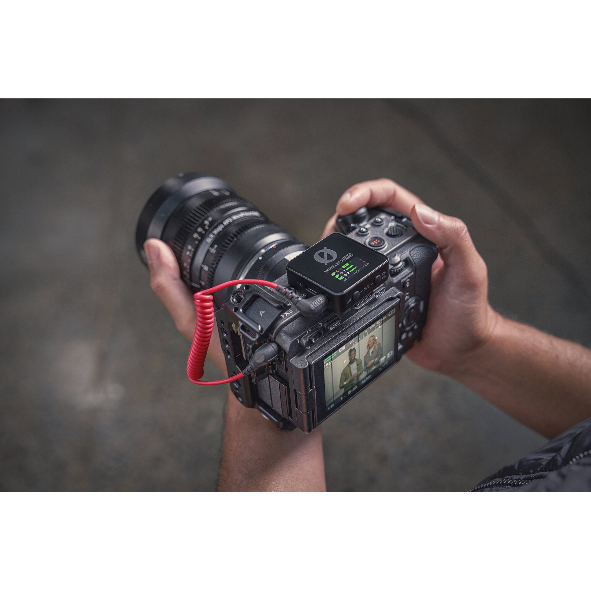 RØDE Wireless Pro tweekanaals dasspeldmicrofoon