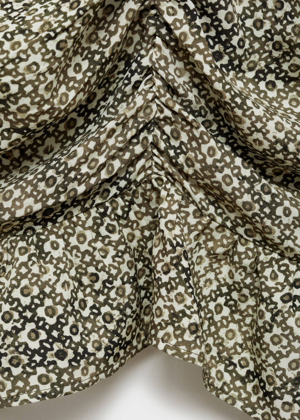 MANGO TEEN midi jurk beige