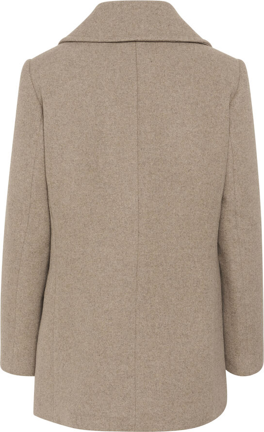 InWear PerryIW Sailor Coat Sandy grey melange
