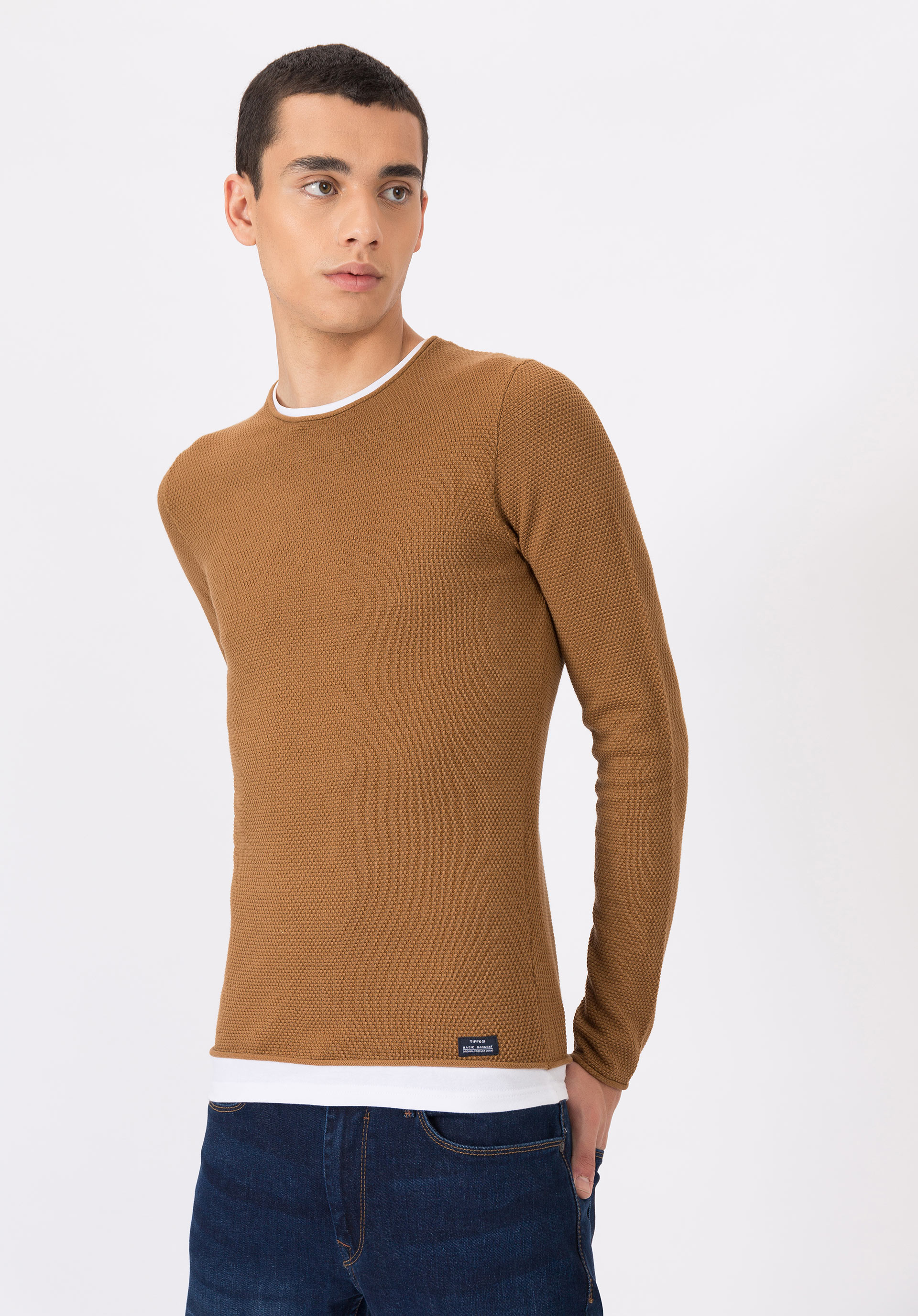 Camisola Combinada Textura