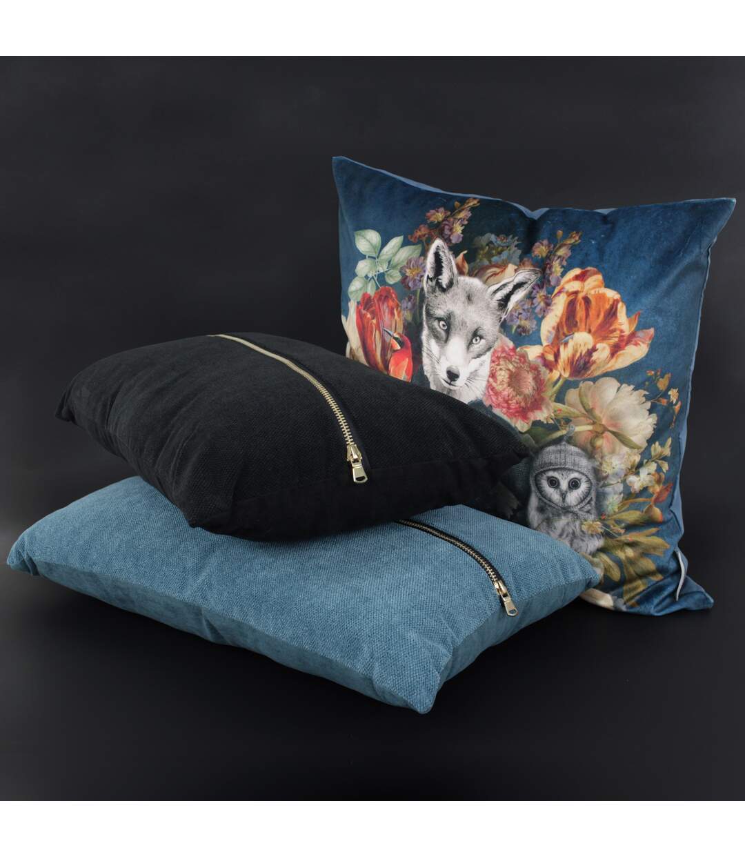 Coussin à recouvrir 80x80 cm garnissage Fibres polyester coussin Malin
