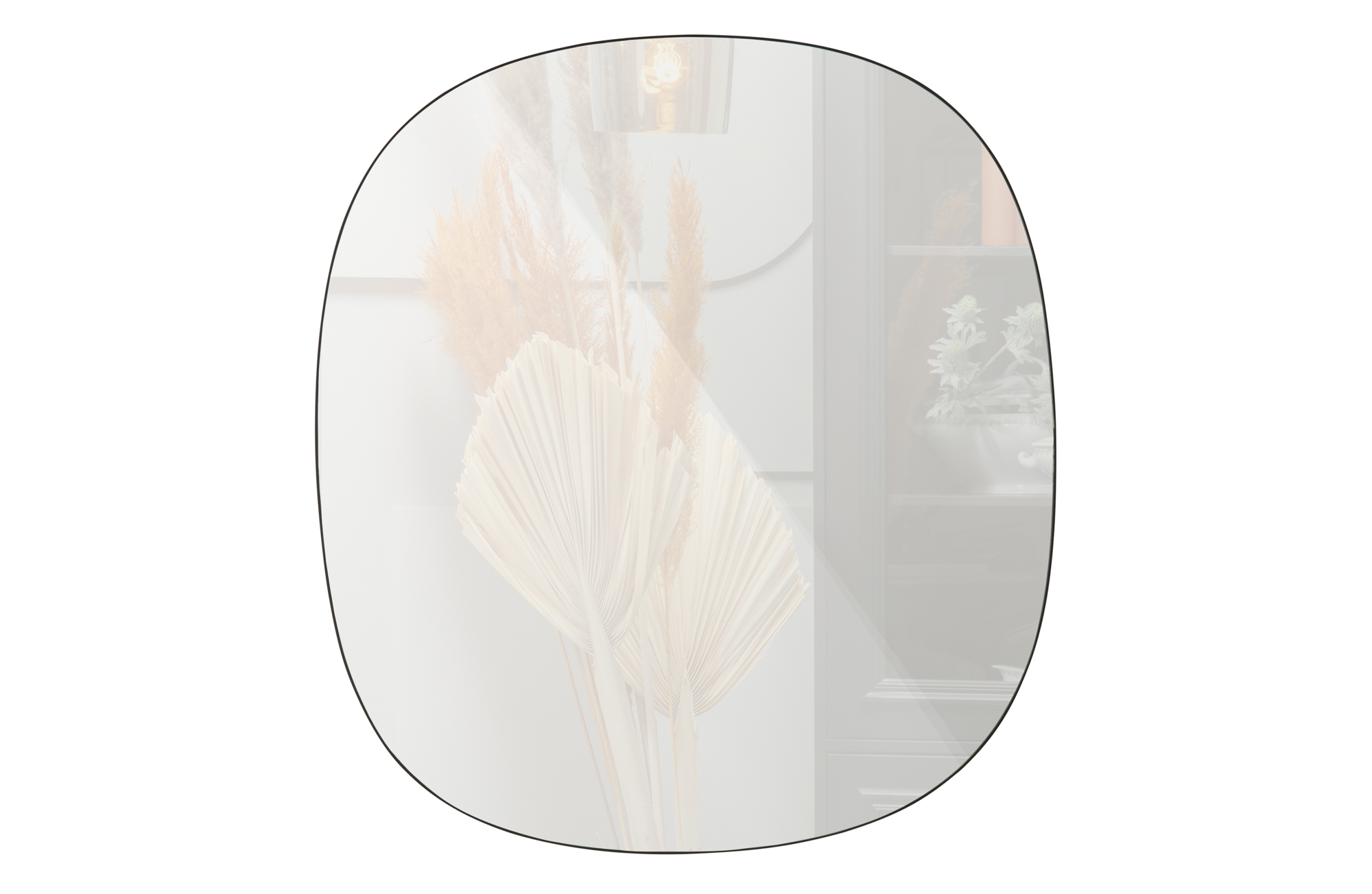 Spiegel Philou 60x55cm - Zwart