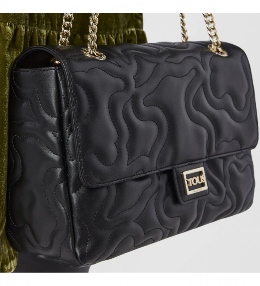 Bolsa de ombro Tous M.K. Dream preta com aba