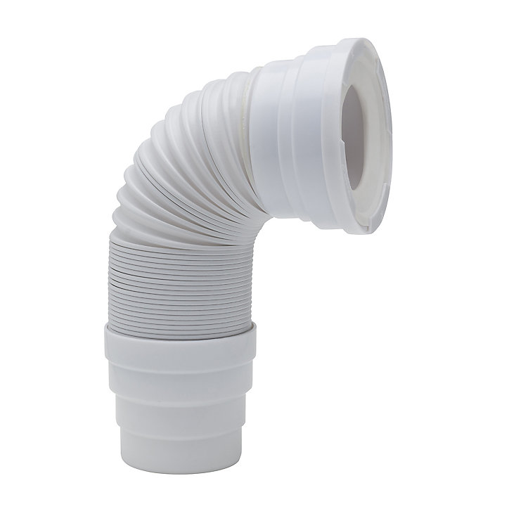 Pipe WC flexible articulée extensible Wirquin