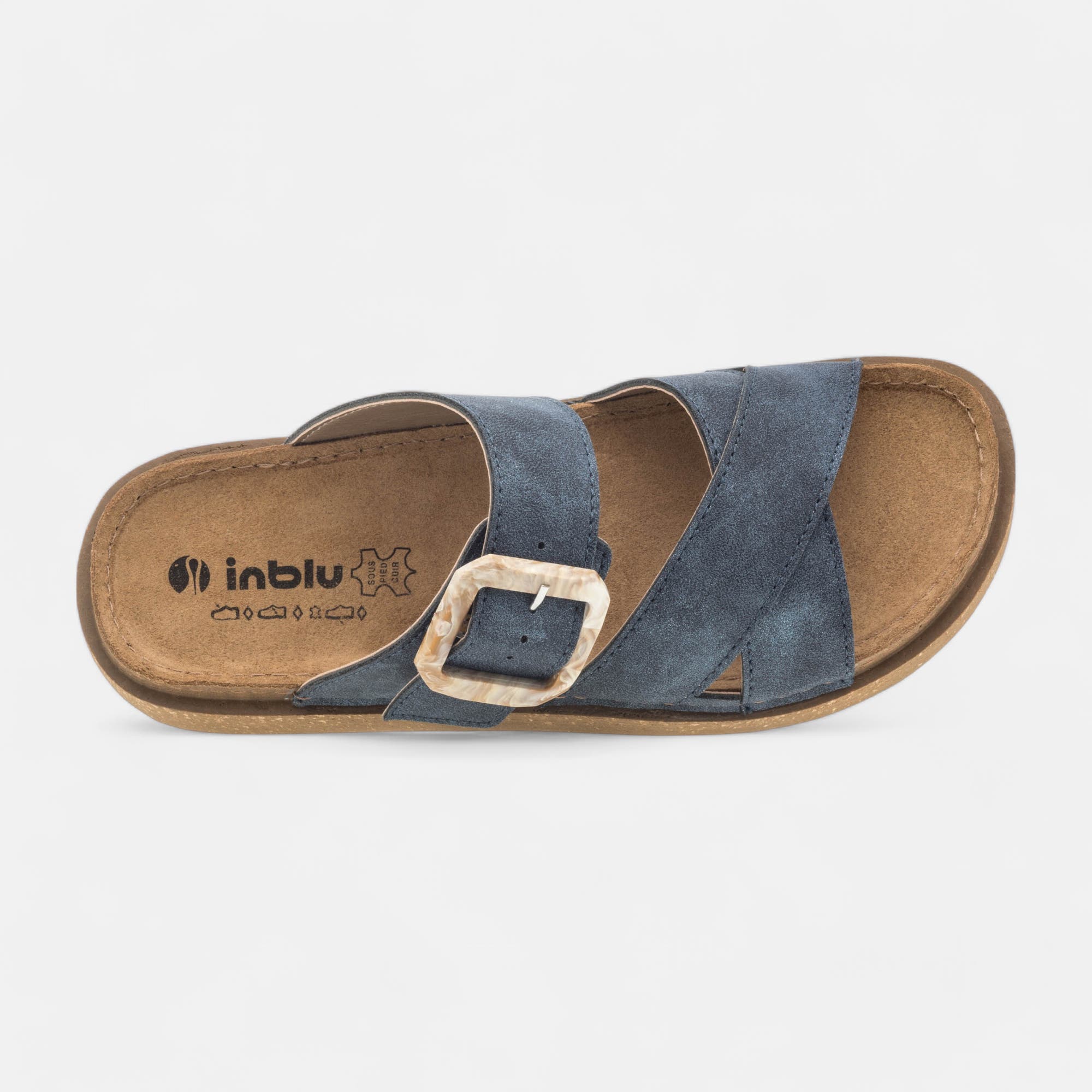 Mules Femme bleu