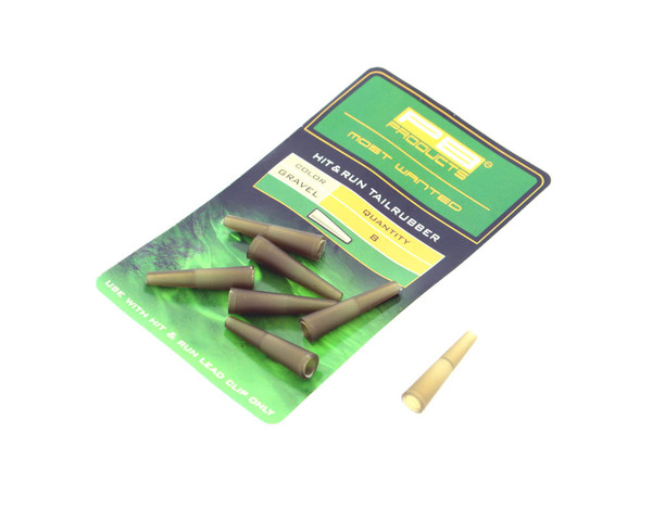 PB Products Hit & Run Tailrubbers Leadclip (8 pcs)
