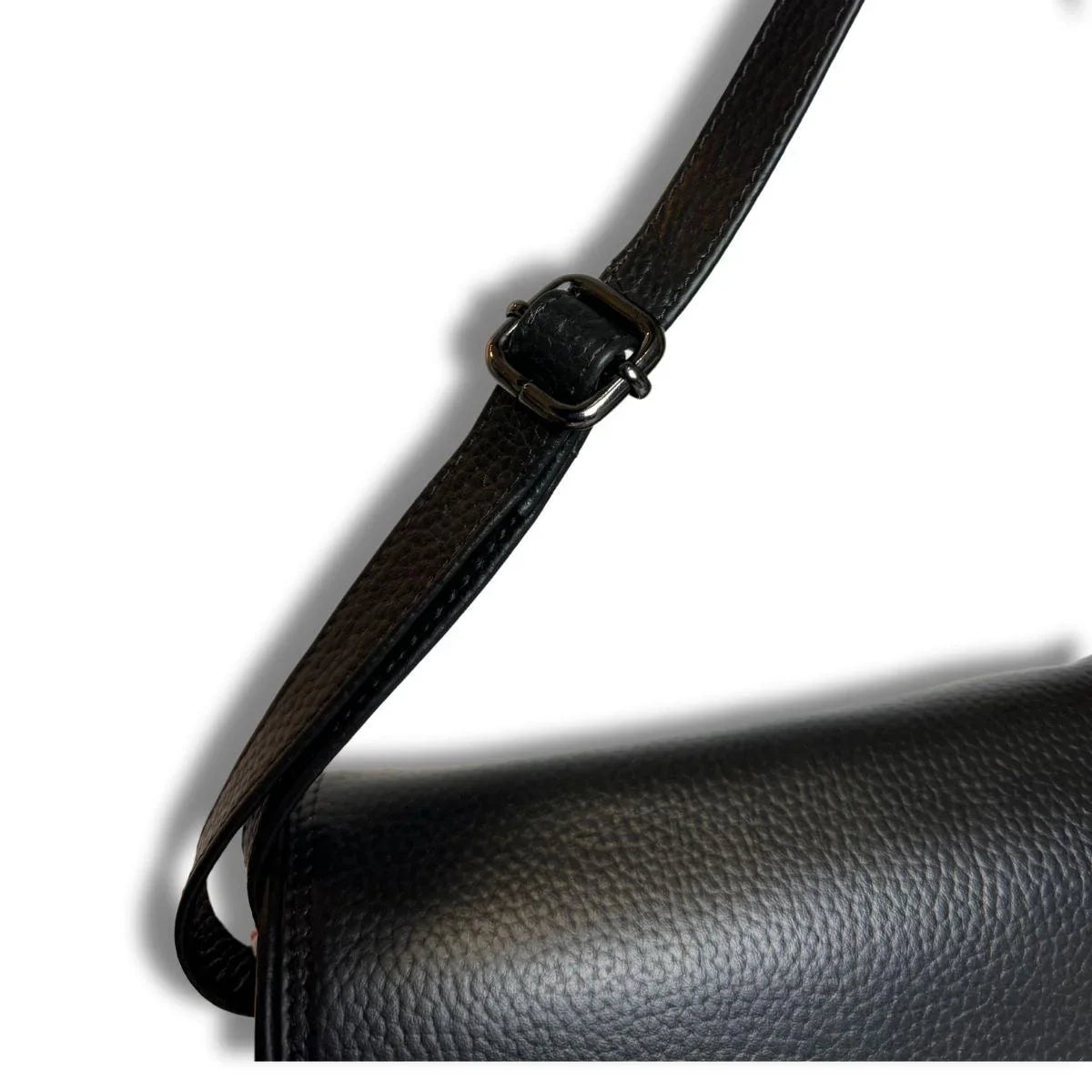 Revival Vintage | 1320 | Grote leren crosbody tas