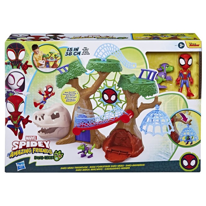 Spidey und seine Superfreunde - Spielset - Dino-Baumhaus