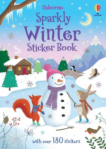 Sparkly Winter Sticker Book - Sparkly Sticker Books (Paperback)
