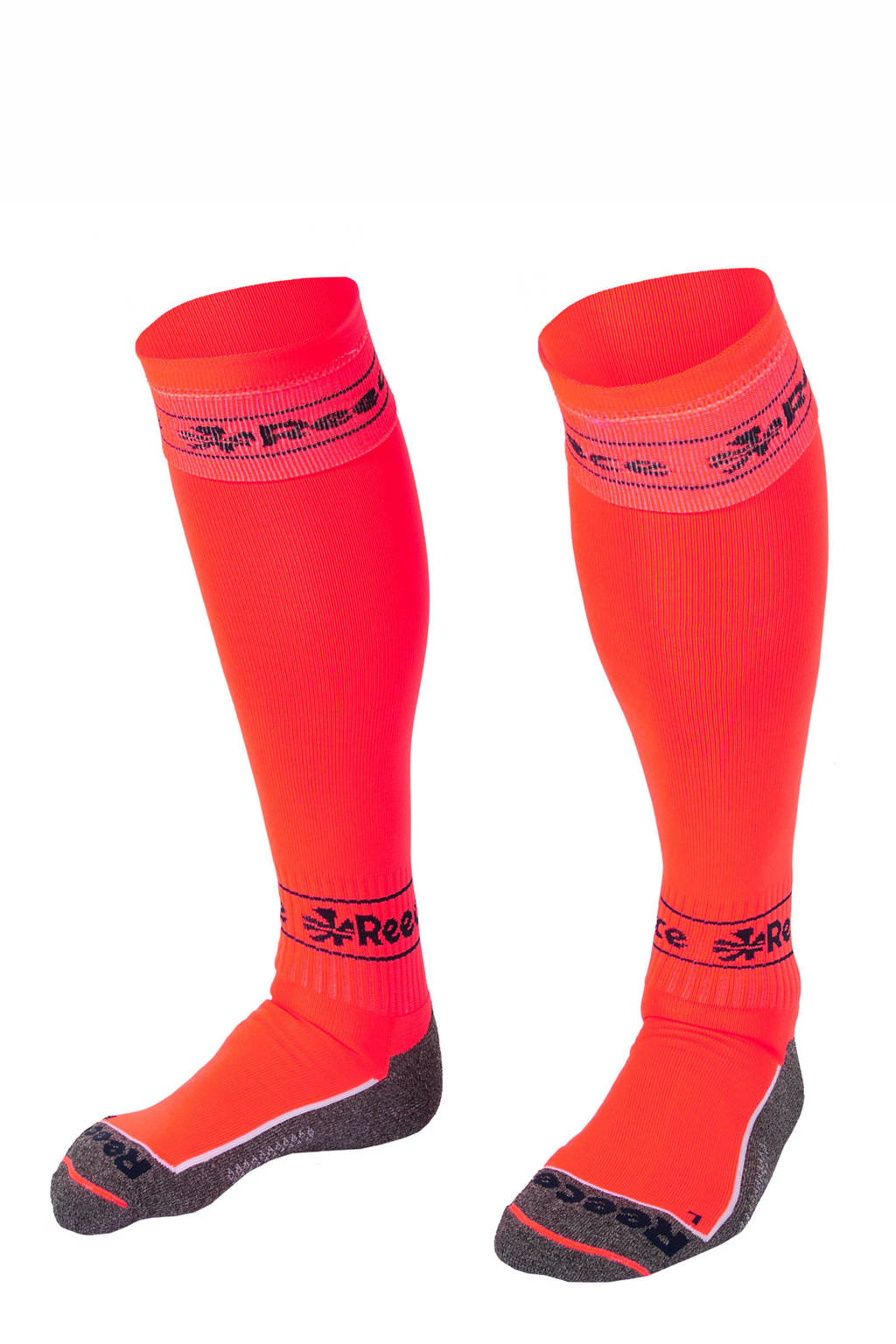 Reece Surrey hockeysokken koraalrood/wit