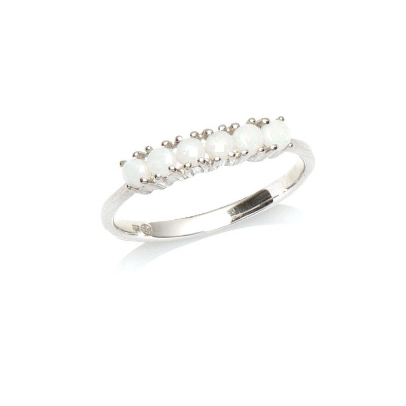 Bague argent 925 Opale d'Australie