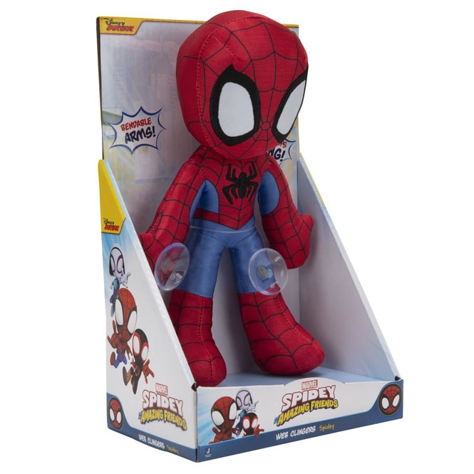 Spidey und seine Superfreunde - Plüschfigur mit Saugnäpfen