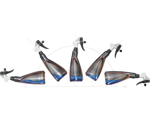 Pressol 500 ml zwarte industriële verstuiver