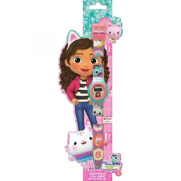 Dreamworks Relógio Digital Pulso Gabby's Dollhouse